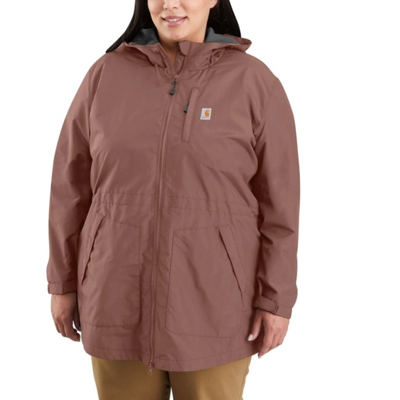 Carhartt Women's Rain Defender Lightweight Coat - Picture 2 of 8
